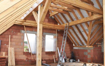 Castle Morris attic trusses